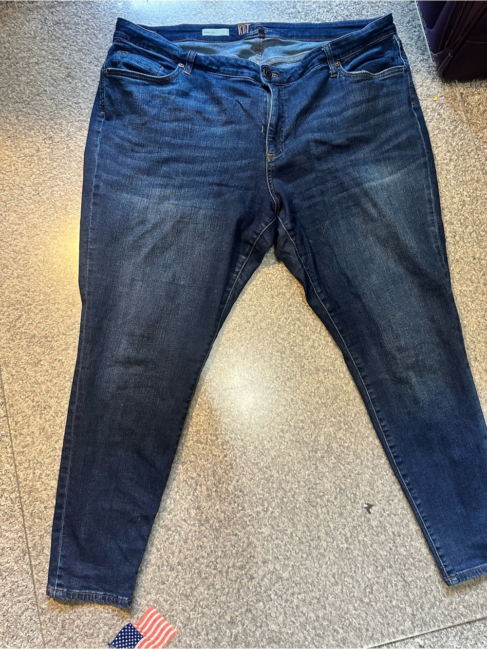 Kut from the Kloth Dark Indigo Skinny Jeans